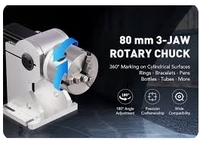 Mandrin rotatif pour machine de marquage laser