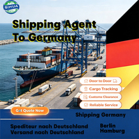 Services logistiques d'agent de fret maritime DDP vers l'Allemagne, port de Rostock, entrepôts, entreprises, garantie d'emballage sécurisé