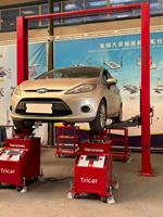 Tricar tout-terrain châssis simulateur conduite châssis outils de Diagnostic pour la détection de bruit anormal voiture Suspension test Machine