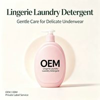 Détergent liquide pour sous-vêtements anti-odeurs, parfum lavande doux, écologique, avec logo personnalisé, pour les vêtements intimes quotidiens