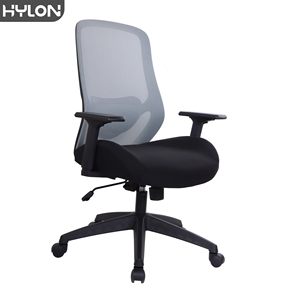 Hai dài đương đại bifma-chứng nhận ghế văn phòng Ergonomic lưới xoay điều chỉnh chiều cao hiện đại bao gồm bọt Nylon nhôm - Product Image 1