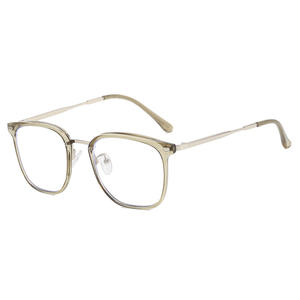 Montures de lunettes anti-lumière bleue Qianai Square, taille moyenne, unisexe, verres en acrylique anti-UV, Taizhou M5 9417 - Product Image 3
