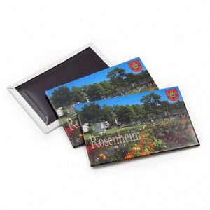 Hot Selling Custom Printing Refrigerator Tourist Scenery Photo Souvenir Customized Metal <b>Fridge</b> Magnets - Product Image 6