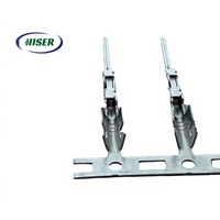 Connecteur industriel automobile JAE M34P75C4F2 série MX34, borne mâle à sertir, pas de 0,64 mm, 22-26 AWG, plaqué étain