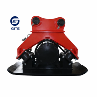 Compacteur vibrant hydraulique GITE MINI pour mini-excavatrice avec moteur – Matériel de construction de haute qualité