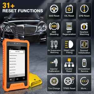 Outil de diagnostic professionnel LAUNCH X431 ELITE <span class=keywords><strong>OBD</strong></span> OBD2, <span class=keywords><strong>scanner</strong></span> VIN automatique, codage ECU de tous les systèmes, bidirectionnel, mise à jour gratuite - Product Image 3