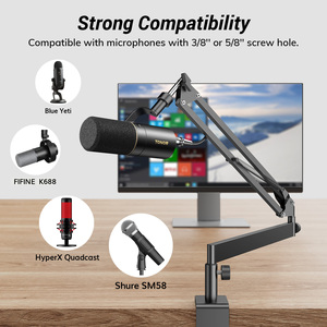 Support de <span class=keywords><strong>microphone</strong></span> <span class=keywords><strong>TONOR</strong></span> T20LP, nouvelle arrivée 2025 - Product Image 5