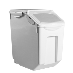 Kitchen Storage Box Kitchen Divide Automatic Rice Storage Container Storage Box Cereal Grain Bucket Rice Bin Food Storage Container Rice Dispenser