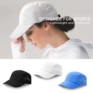 Mũ chạy bộ thoáng khí 100% polyester, chống nắng, chống tia UV, mũ bóng chày 5 tấm vải <span class=keywords><strong>nylon</strong></span> chống thấm, nhanh khô, thích hợp cho đi xe đạp, cắm trại - Product Image 2