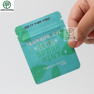 Bolsa Personalizada de Tamaño Mini con Impresión por Grabado, MOQ 5000 Piezas, para Aceite, Té de Flores, Té de Frutas, Café, Leche, Alimentos para Mascotas, Gelatina, Reciclable, Sellada por 3 Lados - Product Image 1