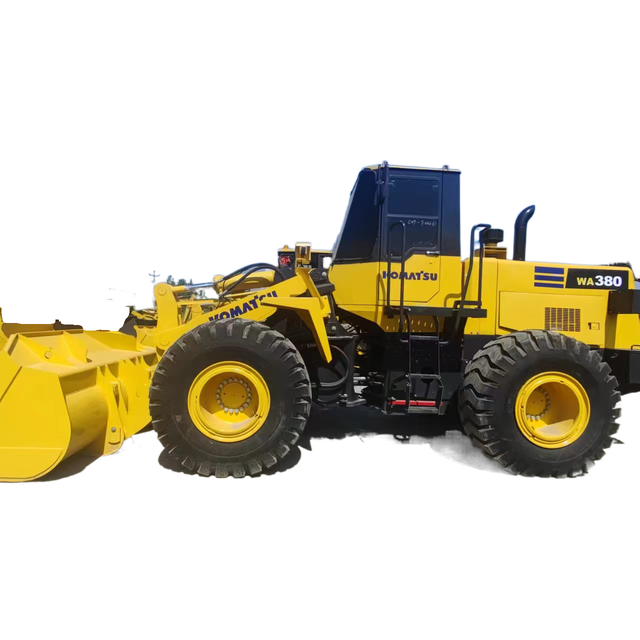Ready-to-Use High Quality 5Ton Wheel Loader Most Popular Komatsu WA380-3 Japan Original Front Loader with Core Engine Component