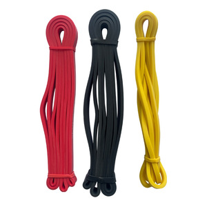 Bandes de résistance pour fitness, entraînement de force avec bandes de résistance pour hommes, yoga pour femmes, bandes de résistance plates en caoutchouc, cercle de traction - Product Image 4