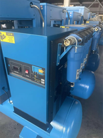Professionnel 4kw 5.5Hp industriel tout en un Mini compresseur d'air à vis de type mobile avec roues pour une utilisation en peinture