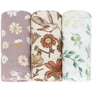 Nouveau-né emmaillotage serviette été serviette <span class=keywords><strong>de</strong></span> <span class=keywords><strong>bain</strong></span> mousseline bambou coton gaze emballage <span class=keywords><strong>coussin</strong></span> couverture enfants literie <span class=keywords><strong>bain</strong></span> enveloppement pour bébé - Product Image 3