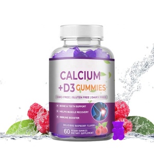OEM/ODM Marque Privée Gummies de Haute Qualité pour le Soutien Immunitaire et la Récupération Musculaire CALCIUM+D3 - Product Image 2