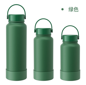 Bouteille d'eau isotherme en acier inoxydable SS304 à large ouverture, anti-chute, épaissie, disponible en plusieurs couleurs, idéale pour l'escalade en montagne - Product Image 5