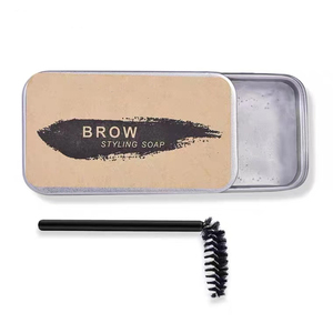 Kit de <span class=keywords><strong>Savon</strong></span> Coiffant pour <span class=keywords><strong>Sourcils</strong></span> Professionnel Imperméable avec Brosse Double Embout, Format Voyage Portable pour Maquillage Quotidien - Product Image 6
