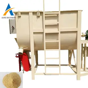 Small stainless steel horizontal cattle and sheep feed mixer powder mixer forage mixer Mixing Blending Machine