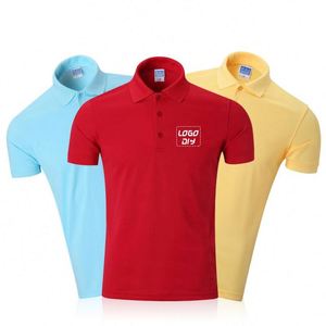 เสื้อโปโลคุณภาพสูงสำหรับผู้ชาย ผ้าฝ้าย ออกแบบเองได้ รับทำโลโก้ OEM ปัก พิมพ์ลาย ปักลายเสื้อโปโลไซส์ใหญ่สำหรับผู้ชาย - Product Image 3
