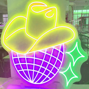 Enseigne lumineuse à led personnalisée DSCO enseigne lumineuse à led décoration murale esthétique de bar de <span class=keywords><strong>chanteur</strong></span> enseigne lumineuse à led pour la décoration - Product Image 5