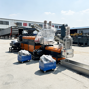 Scrap Reprocessing Turnkey Mechanical Recycling Plant PLA Biodegradable <b>Plastic</b> <b>Pellet</b> Making Line Extruder Factory Supplier - Product Image 1