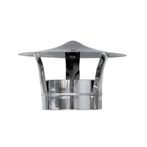 Capuchon de cheminée chinois de 100 mm pour tuyaux d'échappement - Product Image 1