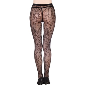 Calze a Rete Sottili in Spandex Stile Europeo-Americano, Collant Sexy con Motivi Jacquard ad Asciugatura Rapida - Product Image 5