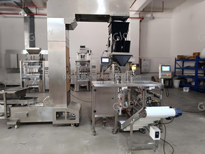 Máy đóng gói tự động nhỏ gọn con dấu khí nén cho túi giấy nhựa cho hàng hóa thực phẩm với các thành phần PLC động cơ cốt lõi - Product Image 4