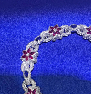 Elegant Moissanite Diamond Bracelet With Dazzling Shine Timeless Design Perfect For Romantic Gifts Anniversaries Birthdays - Product Image 4