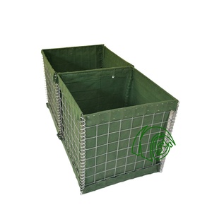 Boîte à sable tactique modulaire haute résistance, pliable et durable, type <span class=keywords><strong>Hesco</strong></span>, pour la protection en cas de catastrophes naturelles en extérieur - Product Image 6