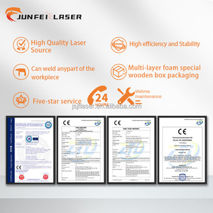 Machine de découpe et de soudage de métaux JUNFEI à laser fibre Raycus portable 1500W-3000W avec nettoyage automatique de la source, facile à utiliser - Product Image 4
