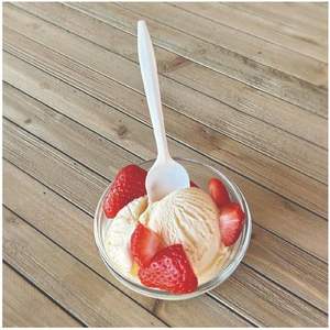 Boardwalk 5.31 Pulgadas Cuchara Desechable de Plástico Polipropileno de Peso Medio, Blanca, 1000 Unidades por Caja - Product Image 6