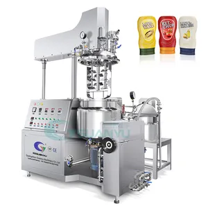 Guanyu 50L pengaduk elektromagenizer Mixer kosmetik pasta vakum emulifying Mixer