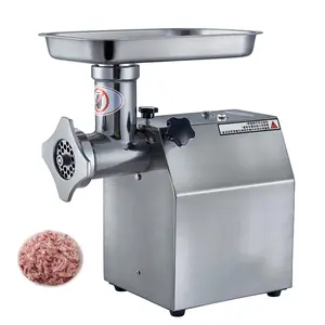 Rofessional-Picadora eléctrica automática de acero inoxidable para restaurante, picadora de carne industrial para salchichas