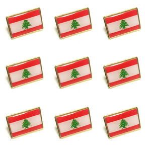 Vente chaude <span class=keywords><strong>libanais</strong></span> broche alliage bijoux cristal goutte à goutte colle gros métal drapeau Badges de divers pays broche - Product Image 1
