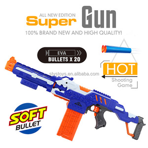 Pistola eléctrica <span class=keywords><strong>de</strong></span> balas blandas, pistola ametralladora <span class=keywords><strong>de</strong></span> tiro <span class=keywords><strong>de</strong></span> largo alcance, funcionamiento con batería, <span class=keywords><strong>dardos</strong></span> <span class=keywords><strong>de</strong></span> espuma, disparador <span class=keywords><strong>de</strong></span> juguete - Product Image 3