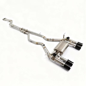 Embout d'échappement Valvetronic GDR de luxe en acier inoxydable poli miroir, épaisseur 1,5 mm, pour BMW M2/F80-M5/F90 Série 3 - Product Image 3