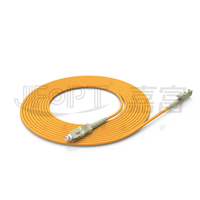 E2000 APC UPC ke SC Kabel Patch Fiber Optik SM MM 1 2 Core Low Loss PVC LSZH 3m 10m