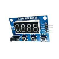 Sensor de peso de celda de carga Hentet BOM HX711 con pantalla Componentes electrónicos azules para báscula