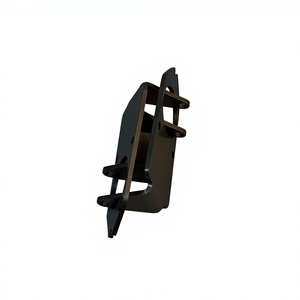 Piezas de Torneado CNC de Precisión de 5 Ejes Personalizadas, Articulación de Brazo Robótico, Enlace Curvo, Soporte de Aluminio, Montaje Anodizado en Negro - Product Image 3
