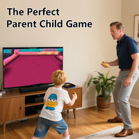 Console de jeu Kleincool X8 avec 2 manettes, Android 12 TV BOX, lecteur de jeux rétro classique pour enfants, cadeau d'anniversaire, jouet familial