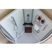 Pommeau de douche moderne en forme de L, multifonctions, pour bain à vapeur, avec radio FM, nouveauté,