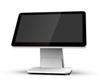 Système de caisse tactile à double écran 15,6 "+12,1" Ordinateur de caisse tactile Système POS tout-en-un