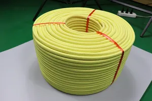 Manufacturer High Strength Kevlars Rope 1-20mm Diameter Fireproof Corda Aramida Cord Braided Aramid Rope
