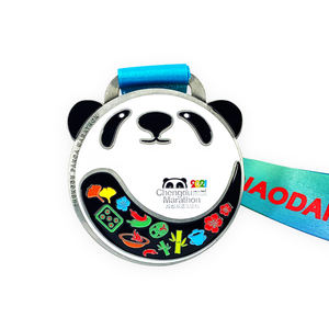 Medallas Deportivas Personalizadas de Alta Calidad con Logotipo de Dibujos Animados, Fabricadas en Esmalte, con Cintas - Product Image 2