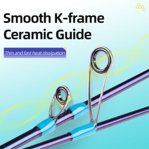 Daqingfeng <span class=keywords><strong>MK</strong></span> เบ็ดตกปลาคาร์บอนไฟเบอร์น้ำหนักเบามาก1-8กรัมเหยื่อล่อปลาเทราท์แบบหมุนคันเบ็ดน้ำหนักเบาเป็นพิเศษ - Product Image 5