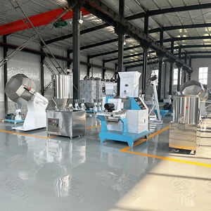 Componentes básicos de la industria, máquina de fabricación de pellets de alimentación para mascotas, línea de producción de extrusora de doble tornillo para perro, gato, motor de Comida para peces - Product Image 3