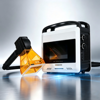 Machine de marquage laser portable Huike 20W, équipement de gravure sur fibre optique pour pièces de quincaillerie sur site