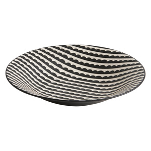Assiette profonde en céramique gaufrée d'usine à motif végétal moderne Assiette alimentaire occidentale <span class=keywords><strong>Vaisselle</strong></span> d'hôtel haut sens Plat de petit déjeuner - Product Image 5