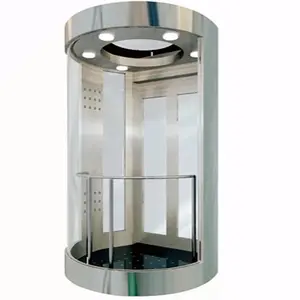 FUJIZY ลิฟต์ยกระดับแบบพาโนรามา,ห้องโดยสารกระจกสี่เหลี่ยมสำหรับชมวิว